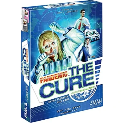 Image of Z Man Games Pandemic The Cure Board Game Ages 8+ For 2 to 5 Players 30 Minutes Playing Time