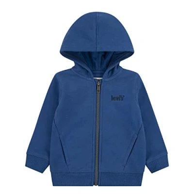 Image of Levi&#039;S Kids Lvb Logo Full Zip Hoodie Baby Boys 6 Months Limoges