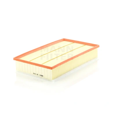 Image of 3Q0129620A Air Filter MANN C 38 003 68mm 213mm 374mm Insert VOLKSWAGEN: Passat B8 Saloon, Arteon, Variant, AUDI: A3 Sportback