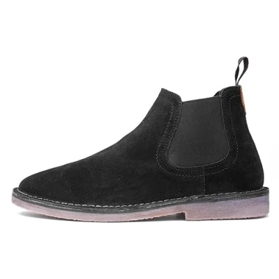 Image of Hush Puppies Men&#039;s Shaun Chelsea Boot, Black, 9 UK