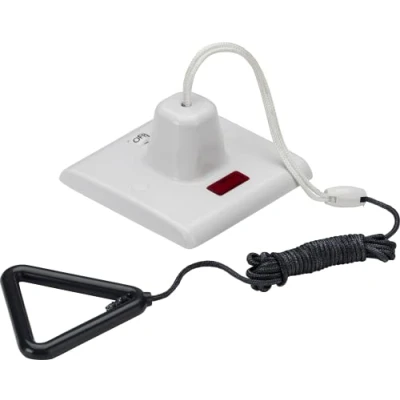 Image of KnightsBridge 50A DP pull cord switch [Part M Compliant]