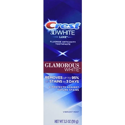 Image of Crest 3d White Luxe Glamorous Toothpaste 3.5 Ounce