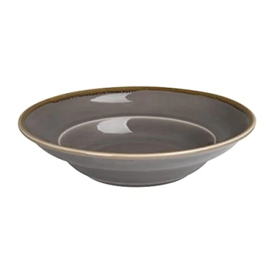 Image of Olympia Kiln Pasta Bowls Smoke 250mm (Pack of 4)