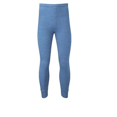 Image of Men&#039;s Thermal Trousers Long Johns Warm Underwear Baselayer, S M L XL XXL Thermals (Blue, S)