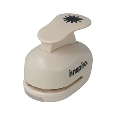 Image of INNSPIRO Eva Foam Punch Sun 16 mm Die Cutter for Scrapbooking, DIY Crafts, Card Making, Beige