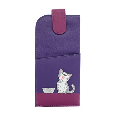 Image of Mala Leather ZIGGY Collection Soft Slim Glasses Case 5117_99
