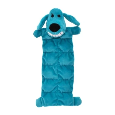 Image of Multipet 12 Inch Squeaker Mat Soft Plush Dog Toy with 13 Squeakers, Colors may vary