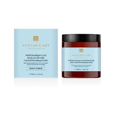 Image of Dr. Botanicals Unisex Dr Wild Himalayan Fruit Body Scrub with Natural Salts 120ml One Size