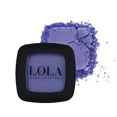 Image of Lola Make Up by Perse Mono Eyeshadow with Natural Ingredients Vegan and Cruelty Free Eye Makeup Palette High Coverage Satin Shadow for Women, Lavender (027)