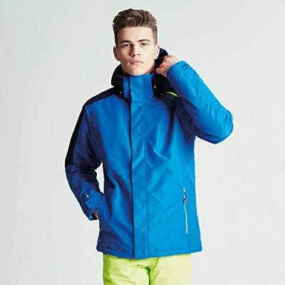 Image of Dare2B Men Aligned Waterproof And Breathable Insulated Ski Jacket Nautical Blue/Outerspace Blue, 3X Large