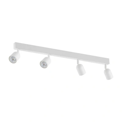 Image of TK Lighting Top downlight, 4 bulb, elongated, white