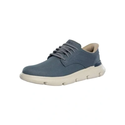Image of Skechers Men&#039;s Slip Ins Garza Clive Trainers, Blue, 9 UK