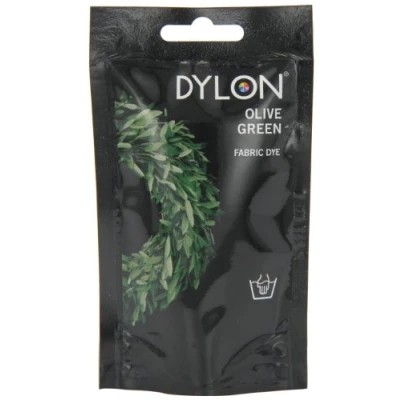 Image of Dylon Olive Green Hand Dye 50 g (Pack of 4)