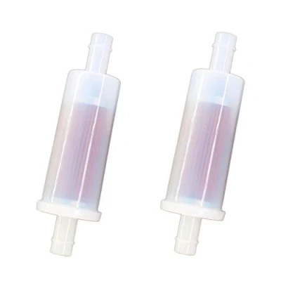 Image of AISEN 2 x fuel filter InLine 35 816296Q2 suitable for Mercury Mariner Force stroke 8 mm 5/16 inch hose petrol