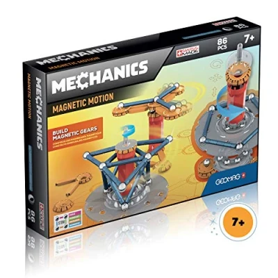Image of Geomag 761 Mechanics Magnetic Motion, Construction Toy, 86 pieces.