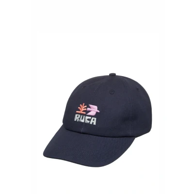 Image of RVCA Mosaicclipback Cap, Men&#039;s, Size: ONE, Dark denim