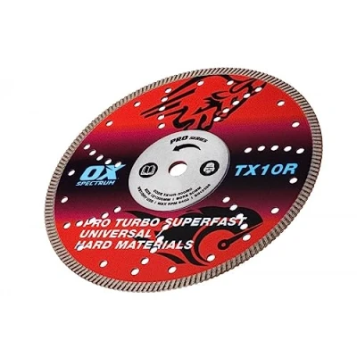 Image of OX Tools TX10R 300/20 Spectrum Superior Turbo Diamond Blade, 300/20mm, Red