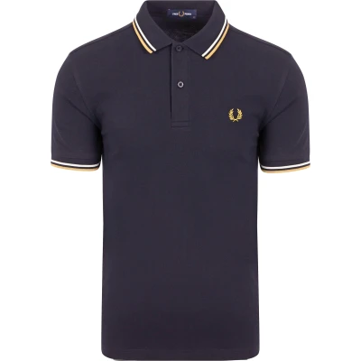 Image of Fred Perry Polo M3600 Navy W53 Dark Blue size M