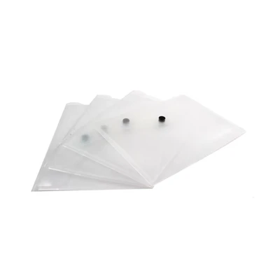 Image of Q Connect Polypropylene Document Folder A5 Clear (Pack of 12) KF02470