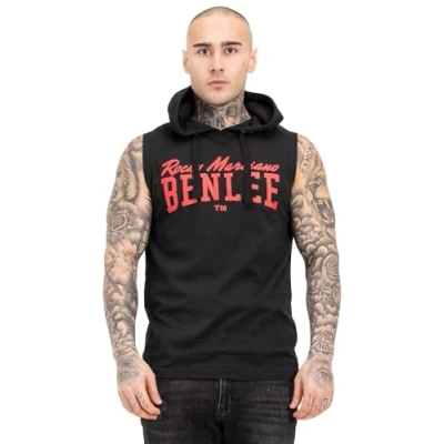Image of BENLEE Rocky Marciano Men&#039;s Darry T Shirt, Black/red, XXXL