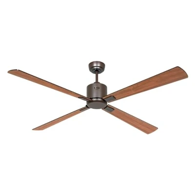 Image of CasaFan Ceiling fan Eco Neo III 152cm BZ SW / TK 949303 Black lacquer, teak