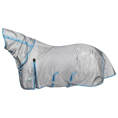 Image of WeatherBeeta ComFiTec Hexi Shield Combo Neck, Silver/Teal Blue, 5&#039;9