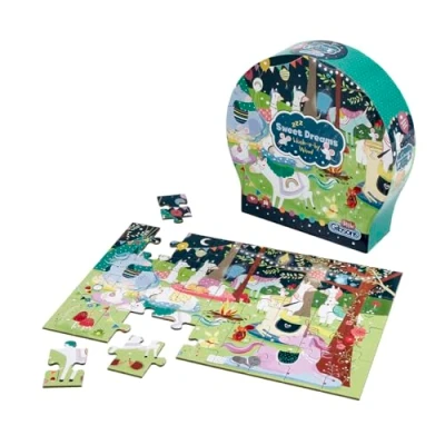 Image of Sweet Dreams Children’s Puzzle Kids Jigsaw Animal Characters Sustainable for Premium 100% Recycled Board Great Gift Young Children Gibsons Games