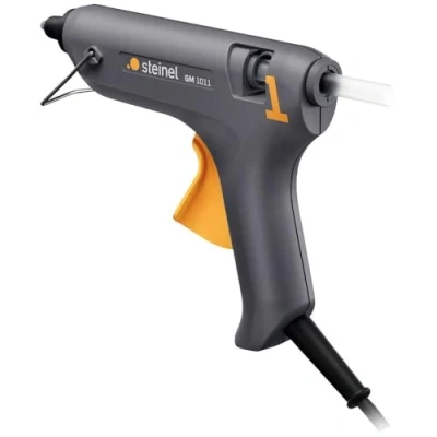 Image of Steinel GlueMatic 1011 Glue Gun, Including 11 mm Hot Melt Sticks, 2 m Cable, Ideal for Repairs and DIY