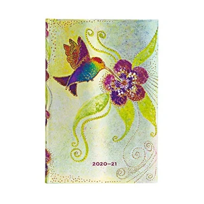 Image of Paperblanks 18 Month Diaries 2020 2021 Hummingbird Horizontal Mini (95 x 140 mm)
