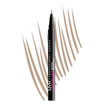 Image of NYX Professional Makeup Lift And Snatch Brow Tint Pen, Smudge proof, Transfer Taupe
