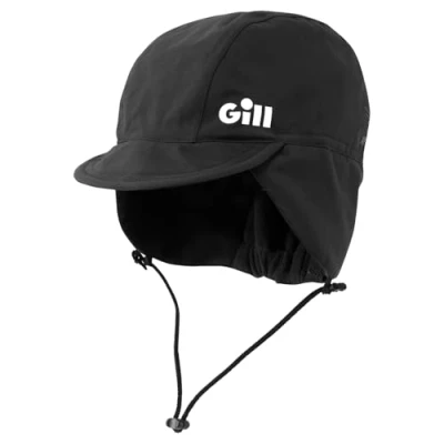 Image of Gill Offshore Hat 2.0 Thermal, Waterproof, Breathable, Windproof (Black)