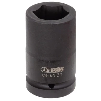 Image of KS Tools 515.1846 Hexagon impact socket, deep, 1&quot;, 46mm