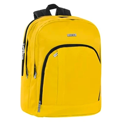 Image of Comix,Citrus Middle School, Elementary and Upper School Backpack for Children Teenagers, Padded Reinforced Backrest, Taglia unica, Casual