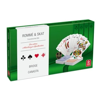 Image of ASS Playing Card Case: Skat, Rummy, Bridge, Canaster