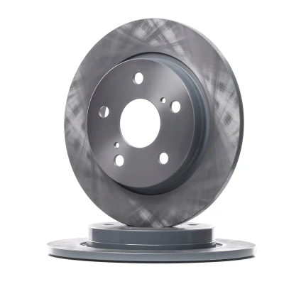 Image of 4243102170, 4243102180, 4243112280, 42431YZZAE Brake disc BLUE PRINT ADT343266 Rear Axle 270mm 10mm 5 Hole 114mm solid Coated TOYOTA: Auris Hatchback