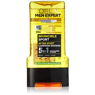 Image of L&#039;Oreal Paris Men Expert Invincible Sport Shower Gel, 300 ml