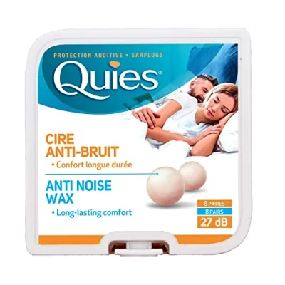Image of Quies Boules Natural Wax Earplugs 8 Pairs of Pack 2