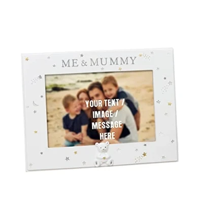 Image of Personalised Mothers day 6&quot; x 4&quot; Mummy &amp; ME PHOTO FRAME Child Love Birthday.