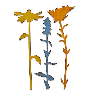 Image of Sizzix Bigz L Die 665222 Large Stems #2 by Tim Holtz, Multicolour, One Size