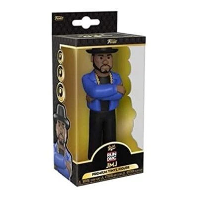 Image of Funko Vinyl Gold 5&quot;: Run DMC Jam Master Jay Collectable Action Figure Birthday Gift Idea Official Merchandise Ideal Toy for Music Fans Your Collection and Display
