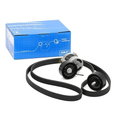 Image of VKM38236, VKM38237, VKMV6PK1870 V ribbed belt set SKF VKMA 38330 BMW: 3 Saloon, Touring, Touring