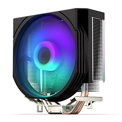 Image of ENDORFY Spartan 5 ARGB, easy to install CPU air cooling, compact design, built in Fluctus ARGB fan EY3A002, black