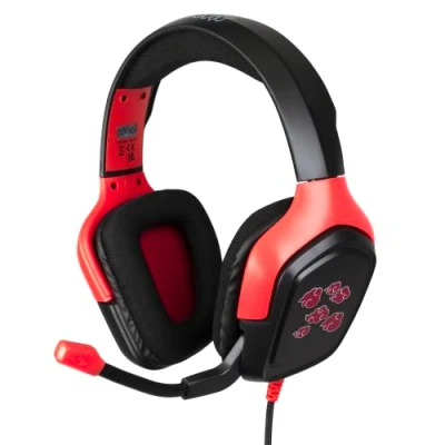 Image of Konix Naruto Akatsuki Gaming Headset (Black/Red) /Headset