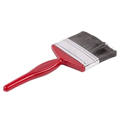 Image of Red 10cm Plastic DIY Paint Brush By Blackspur