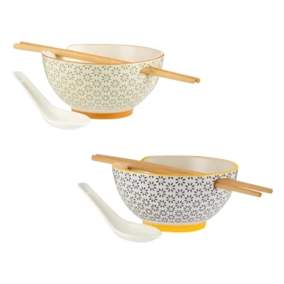 Image of Typhoon World Foods Set Of 2 Rice &amp; Soup Bowl
