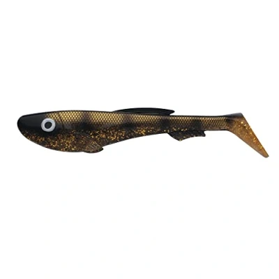 Image of Abu Garcia Beast Paddle Tail, Fishing Hook, Soft Lures, Predator Fishing, Pike, Unisex, Bronze Bomber, 93g 210mm