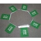 Image of 6m 20 flag Saudi Arabia Polyester bunting flags