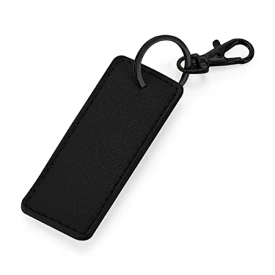 Image of BagBase BG744 Boutique Key Clip Black/Black