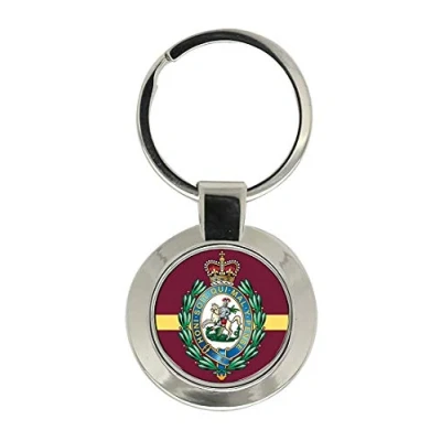 Image of Royal Regiment of Fusiliers Crest, British Army Key Ring