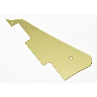 Image of KAISH Guitar Pick Guard Standard Pickguard Scratch Plate for USA Les Paul Gold Mirror 1 Ply